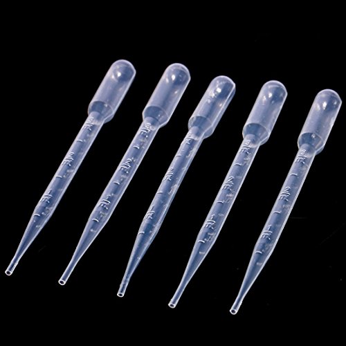 Ciaoed White 3ml Einweg-Plastik-Augentropfen Polyethylen-Transfer-Pipetten (20 PCS) - 5