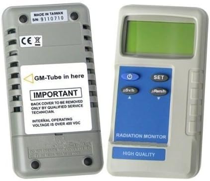 Gowe Digital Nuclear Gamma Radiation Detector Monitor Geiger Counter Dosimeter + Built-in Geiger-Mueller tube
