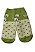 Weri Spezials Baby-Unisex Terry ABS Rabbit Slippers Anti Non Slip Socks 6-9 Months Green
