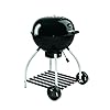 Rsle 43491 Holzkohle Kugelgrill Nummer 1 Sport F60 Sansibar Durchmesser 60 Cm Schwarz 75 X 76 X 105 Cm