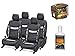 Pegasus Premium Seat Cover for Maruti Vitara Brezza With Aerozel Wild Mist Gel Perfume and Dashboard polish RS.5799.00