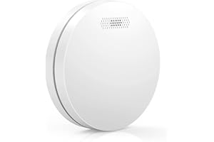 CPVAN Wireless Interlinked Smoke Alarm with 10 Year Battery Life, EN14604, CE Certified, Interconnected Fire Alarm, Low-Battery Alert.1 Pack