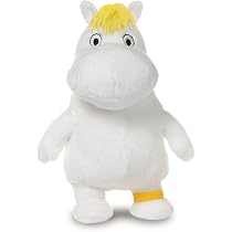 Aurora Moomin Standing Plush Toy - Official 6.5 Inch Soft White Stuffed Animal