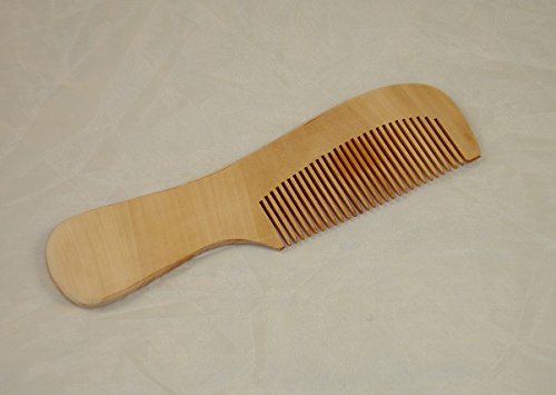 Wooden Comb with Handle Hand Made In UK