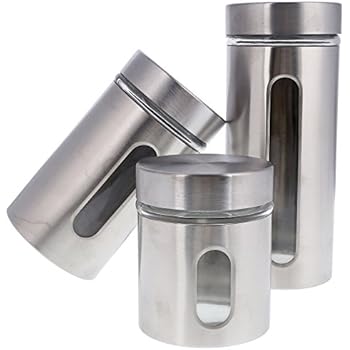 Küchenset 8x Schwarze Aufkleber Beschriftung für Vorratsdosen