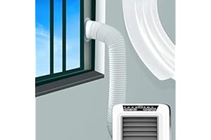 GULREAR JOYOOO - Tubo flessibile di scarico in PVC, lunghezza 2 m, per climatizzatori mobili, direction di installazione (Ø 15 cm)