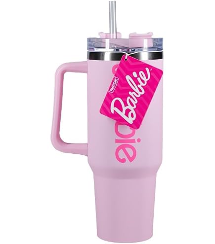 Zak Designs Sanrio Edelstahl-Becher – Hello Kitty, 530 Ml, Isoliert, Mit Trinkhalm & Griff