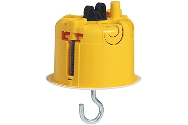 Legrand - Boîte à encastrer Batibox plaque de plâtre pour luminaire avec couvercle Ø65mm