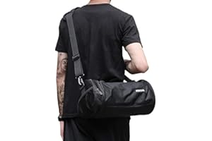 SZSYCN Sport Gym Bag Waterproof Duffel Bag with Separate Wet and Dry Compartments Men and Women Overnight Weekend Shoulder Bags Foldable Training Handbag for Swimming, Yoga, Tennis