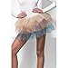 Produktbild Glitzer Paillettenrock Prinzessin Rock Pailletten Ballerina Tütü Regenbogen Tutu Karnevalskostüme Damen Sexy Märchen Fee Minirock Feen Rüschenrock