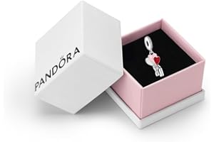 Pandora Happy Bday Balloon Dangle Charm - Sterling Silver & Cubic Zirconia Bracelet Charm Compatible with Pandora Moments - Gift for Her - With Gift Box