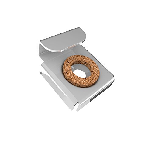 Spiegelbefestigung Set – Spiegelklammern für das Aufhängen von Spiegeln und Alu-Dibond Platten – Spiegelhalter von Hang-it - 5