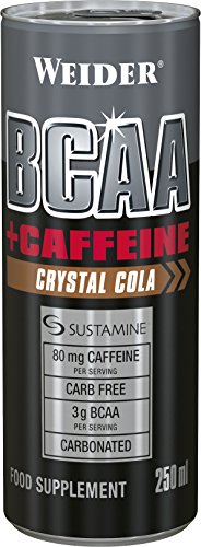 Preisvergleich Produktbild Weider BCAA RTD, +Caffeine, Crystal Cola, 24 Dosen (24x250ml)