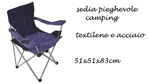 Huatong stc0725 Silla Plegable para Camping, Verde, 51 x 51 x 83 cm