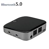 OPTICAL + RCA + 3.5MM: el adaptador Bluetooth HiGoing admite no solo un conector Aux / RCA de 3,5 mm sino también cables ópticos (TOSLINK). Con el cable óptico incluido, puede disfrutar de sonido digital de alta calidad a través de múltiples salidas de audio, tales como: Estéreo con cable, altavoces o auriculares.