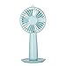 Produktbild LEYIJU Mini-USB-Handventilator Effektive Luftkühler, mit Kosmetikspiegel Funktion, Dual-Use-Produkt, Größe 9,5 * 9 * 20Cm,Blue