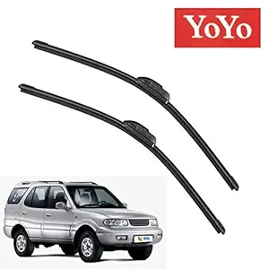 YoYo Car Wiper Blades for Tata Safari Set of 2 Pcs R 24 L 20