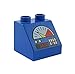 Produktbild 1 x Lego Duplo Schräg Stein blau Dachstein 45° 2 x 2 Motivstein 6474pb30 Messinstrument Knöpfe Anzeige 34.50 Tacho Tachometer 5641 5696