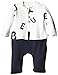 Bellybutton Kids Unisex Baby 1572928 Crew Neck Long Sleeve Footies, Multicoloured (allover Multicolored 0003), 6-9 Months (Manufacturer size: 74)