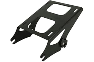 CRAFTRIDE Topcase Träger Doppelsitzbank für Harley Davidson Street Glide 14-22 schwarz
