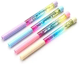 Crazycute Fairy Magic Wand Gel Pen (Pack Of 4) Water Magic Pen