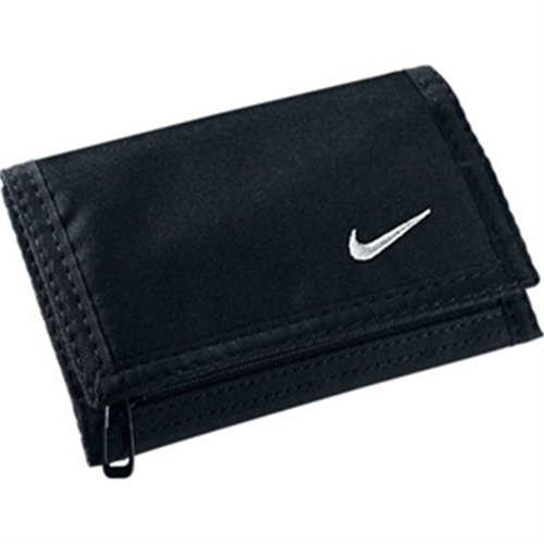 Nike Acc Basic Wallet 09 Cartera-Monedero, Hombre, Negro/Blanco