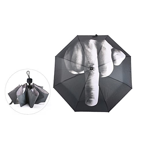 Preisvergleich Produktbild Persönlichkeitsschirm "FUCK YOU RAIN" vertikaler Mittelfinger Regenschirm, hochwertiges Material langlebig fest