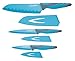 Produktbild Colourworks Dreiteiliges rutschfestes Messer-Startset – Blau