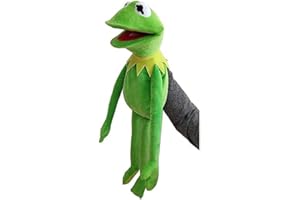 Marionnette grenouille en peluche, marionnettes à main de grenouille Muppet Show Doll The Plush Animal Plush ToyGifts24