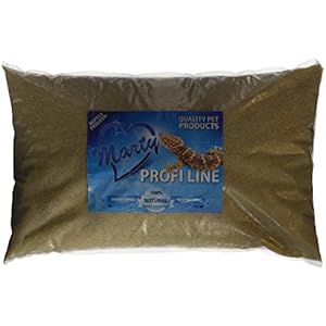 Marty KB13 1822  Terrariumsand Profi Line, 0.4 - 0.8 mm, gelb