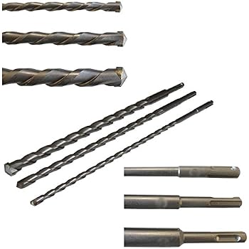 Foret Béton SDS Max 25 X 600 Mm PRO – Quadruple Tranchant Carbure, Ultra Efficace Pour Gros Perçage Maçonnerie & Pierre