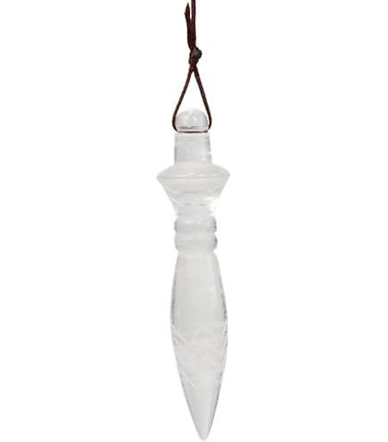 Pendule égyptien En Acajou Plombé - Poids 18 G, Marque DG-PENDULES, Pour Radiesthésie
