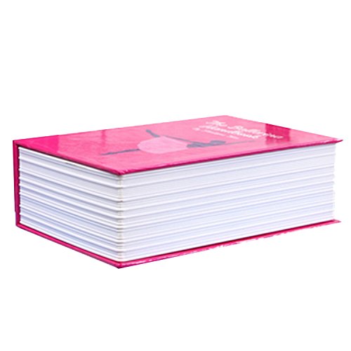 Preisvergleich Produktbild Mini Tragbare Wörterbuch Buch Stil Persönlichen Cash Geld Schmuck Geheime Sicherheit Tresor Geldkassette Code Sperre Case Aufbewahrungsbox Rote