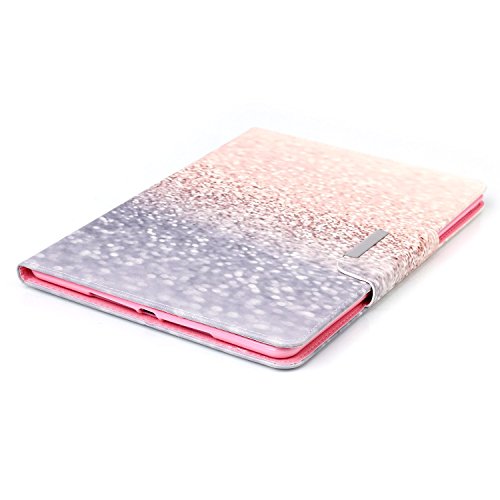 iPad Air 2 Hülle, iPad Air 2 Cover, DEENOR Colorful Classic Design PU Leather Stand schutzhülle hülle für Apple iPad Air 2 iPad 6. Quicksand - 6