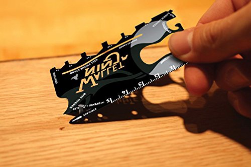 Kreditkarten Multifunktions-Werkzeug Wallet Ninja Multi-Tool mit 18 Funktionen - 8