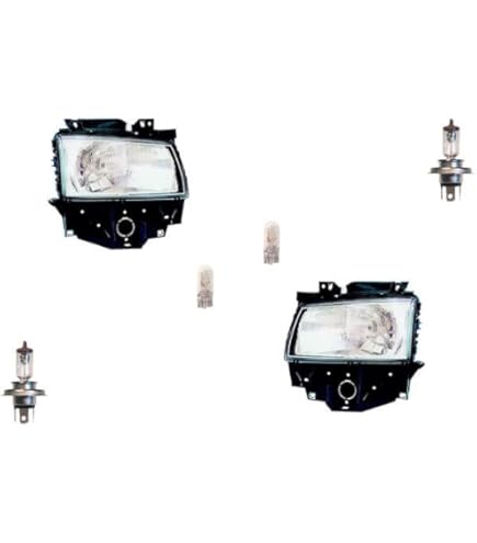 GV-ZONE Headlamps Driver And Passenger Side Complete Set Headlight - View #2