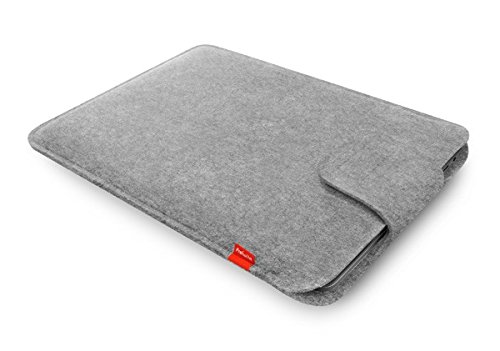 Freiwild Sleeve 13 für MacBook Pro (late 2016) Filz Schutzhülle, Tasche hellgrau-meliert