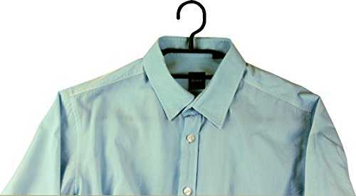 Sustania Kleiderbügel 50 Stück Wäschebügel Kunststoff drehbar SCHWARZ - 5