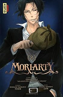 jaquette livre Moriarty, tome 2