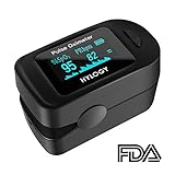 Hylogy Pulsoximeter Digitale Blutsauerstoff mit Seil zu...