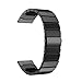 Produktbild myqyiyi Garmin Fenix 5S Edelstahl-Armband Mode-+ Werkzeug Schwarz