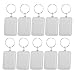 Produktbild NUOLUX Schlüsselanhänger Foto, leeres Insert-Foto-Taste Ring 5 * 3.3 cm