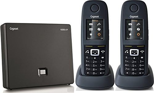 Gigaset R630A IP Voip DECT Dual Robust IP65 Cordless Phone (liGO Bundle) (Twin)