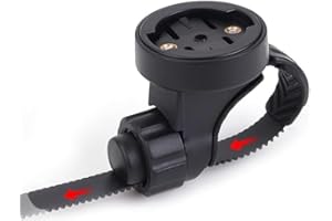 KMRDND Supporto per bicicletta per computer Gar-min Edge 130, 530, 540, 800, 830, 840, 1000, 1030, 1040 Plus, Edge Explore 2 Ciclocomputer e Magic-shine, per manubrio da 25,4 – 31,8 mm