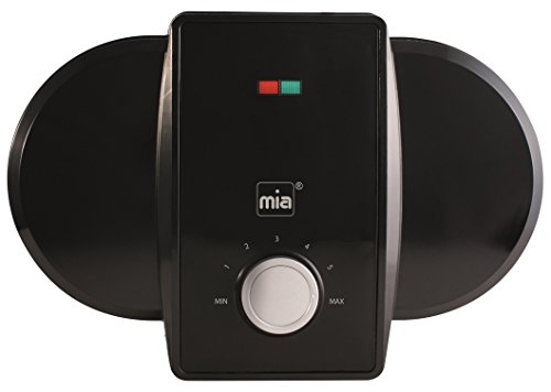 Waffelautomat Doppel-Waffeleisen mit regelbaren Thermostat für 2 Waffeln - 3