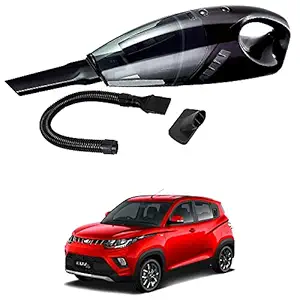 Oshotto / Windec 12V 100W Portable Car Vacuum Cleaner Compatible with Mahindra Kuv-100 - Black