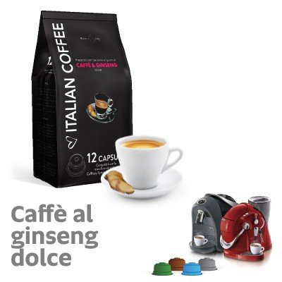 spécification Caffitaly 180 capsules de café au gingembre