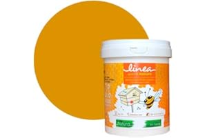 BOX DECO COULEURS Peinture ruche apiculture naturelle Natura - 1L, Jaune Moutarde