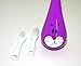Brush'n'play®- Purple Cat Kids Rocking Toothbrush - Rocks, Wobbles, and Spins, including 3 x Replacement Toothbrush Heads.