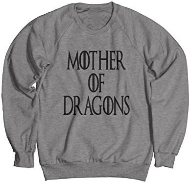 Mother Of Dragons Heather Sweatshirt_Grey_Medium